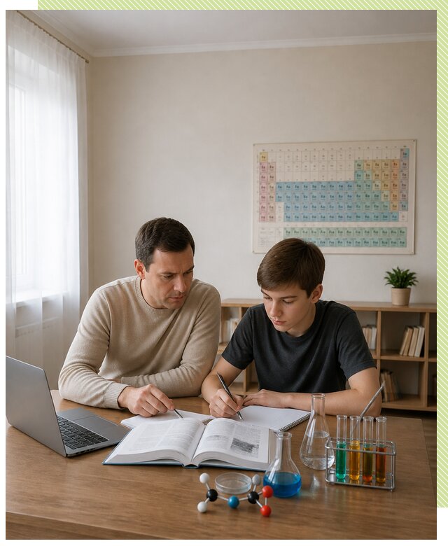 Репетитор по химии 8 класс в Карталах по цене от 1252 р. | Репетитор-Крт